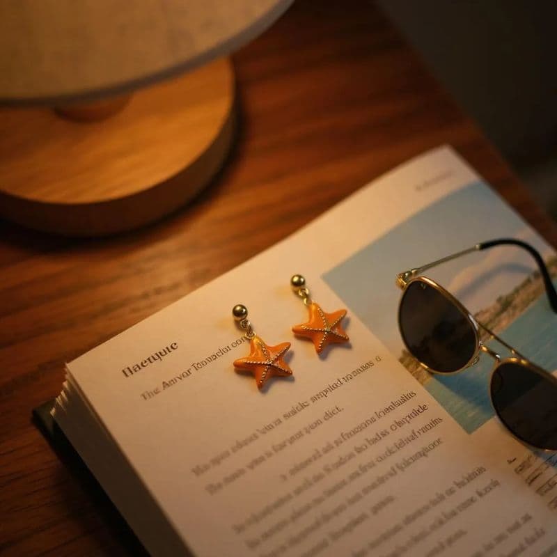 Starfish earring 3