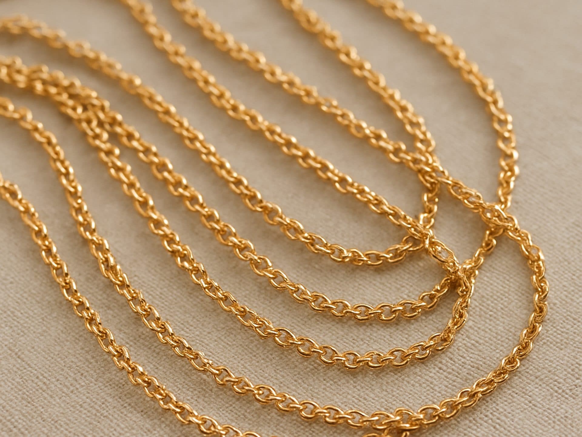 Warm, luminous gold tone